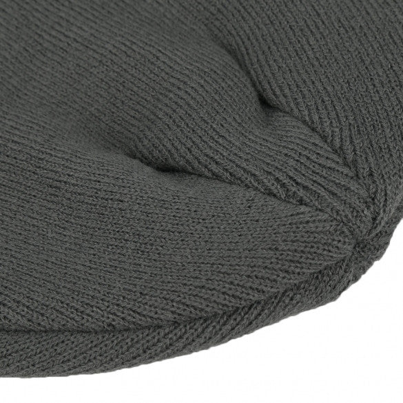 Unisex Adult Men Women Warm Fall Winter Knit Ski Beanie Slouchy Soft Solid Cap Crochet Hat