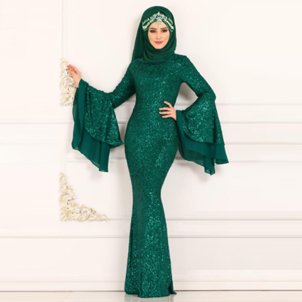 Middle East Sparkle Mermaid Dress