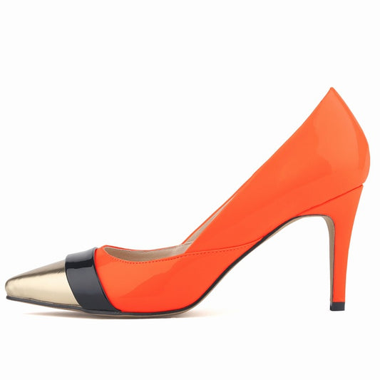 Sleek and Stylish Fine Color Coating Women's Shoes