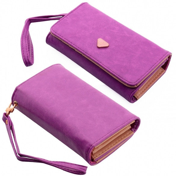 Envelope Card Wallet Leather Purse Case Cover For Samsung Galaxy S2 S3 Iphone 4S 5