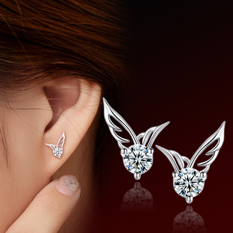 Fashion Korea Style Angel's Wing Earrings
