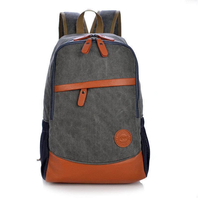 Fashion Korea Casual Style Canvas Computer Backpack - Meet Yours Fashion - 8