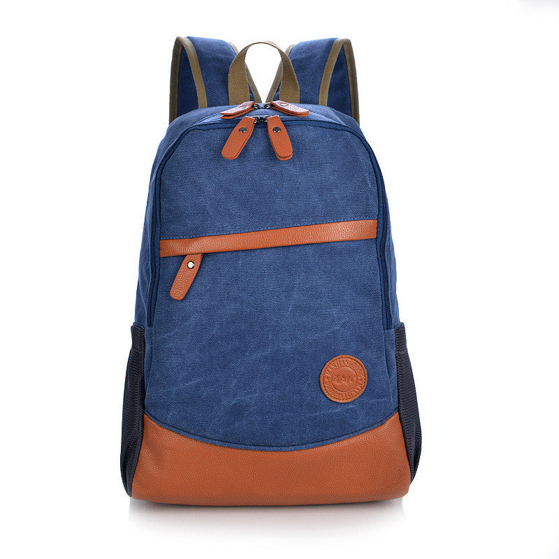 Fashion Korea Casual Style Canvas Computer Backpack - Meet Yours Fashion - 4
