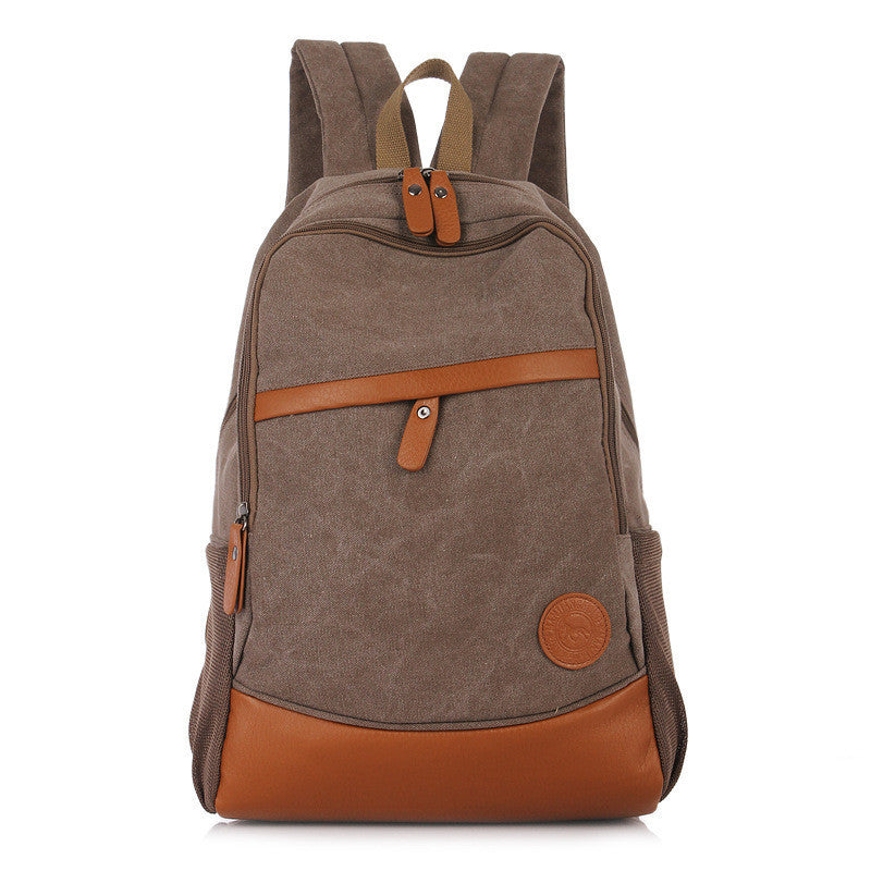 Fashion Korea Casual Style Canvas Computer Backpack - Meet Yours Fashion - 7