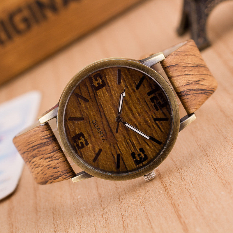 Creativity Wood Grain Watch