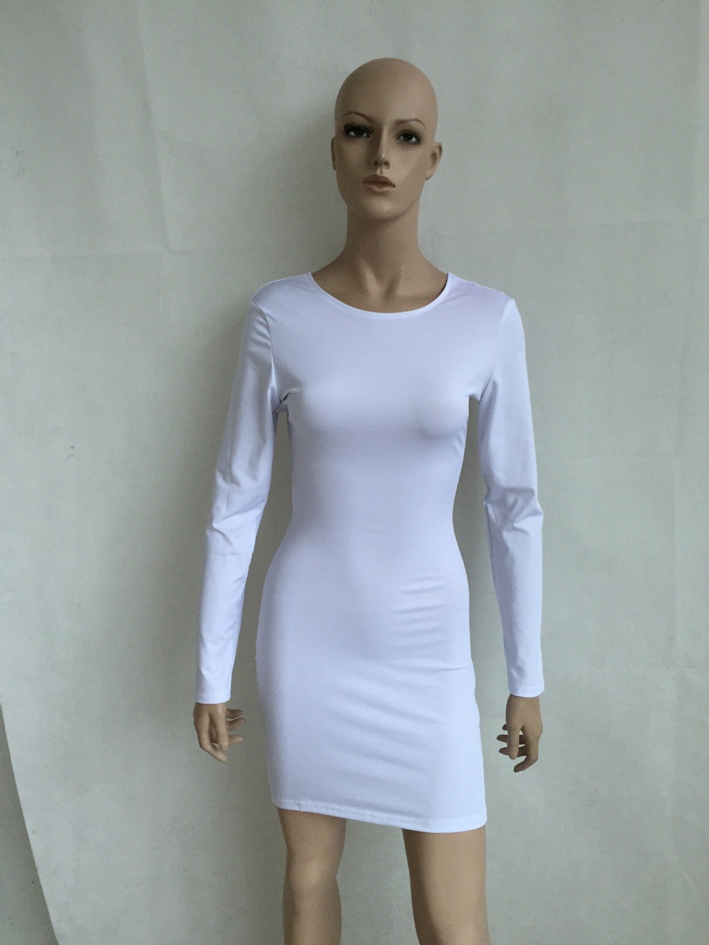 Open Cross Bandage Back Bodycon Mini Dress - MeetYoursFashion - 3