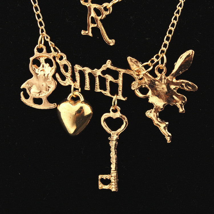 Delicate Women's Key Heart Necklace - MeetYoursFashion - 2