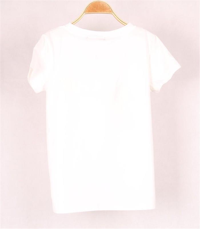 Gun Print Scoop Short Sleeve Slim Casual Cool T-shirt - Meet Yours Fashion - 3