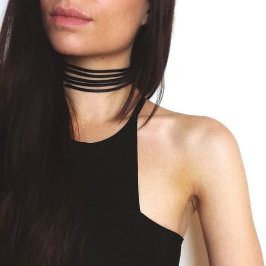 Multi-layer Lint Clavicle Necklace