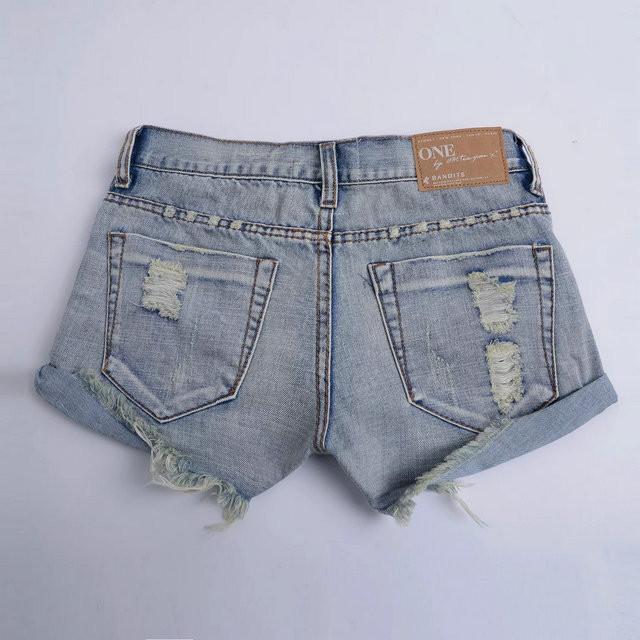 Hot Hole Ripped Tassel Rough Edges Shorts - Meet Yours Fashion - 10