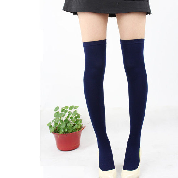 Over the Knee Thinner Cotton Socks - MeetYoursFashion - 6