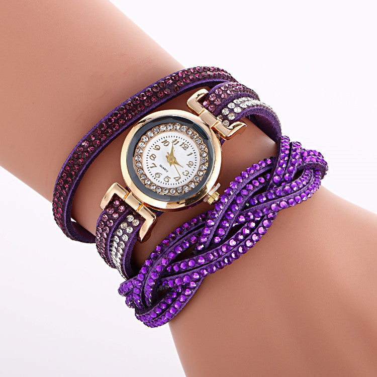 Beautiful Crystal Strap Wrist Watch