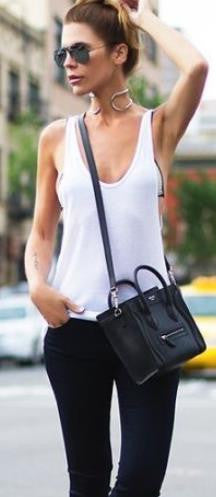 Sleeveless Scoop Casual Pure Color Sexy Vest
