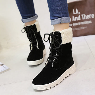 Mid Calf Ankle Winter Snow Boots