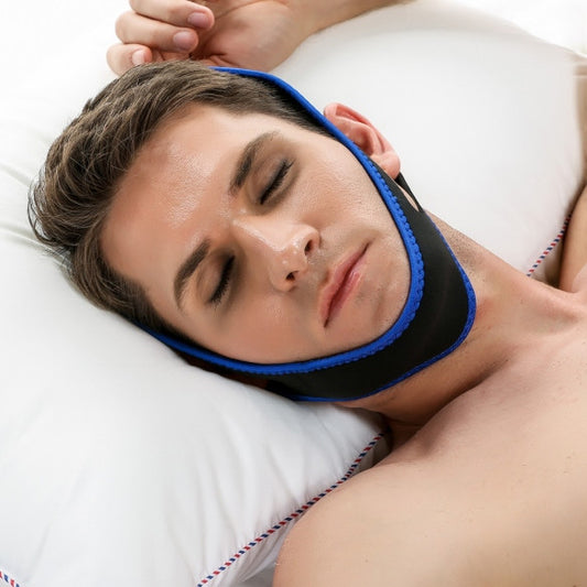 Nylon Snore Stopping Chin Strap Soft Sleep Anti Snore Strap