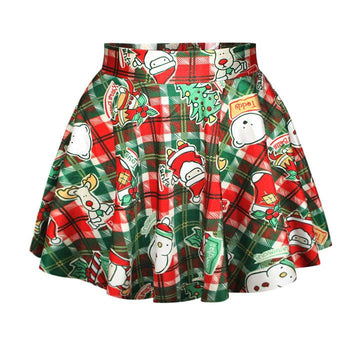 Lovely Christmas Santa Short Skirt - MeetYoursFashion - 1