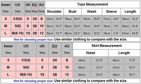 Splice Crop Tops High Waist Pleated Skirt Two Pieces Dress Suit - MeetYoursFashion - 2