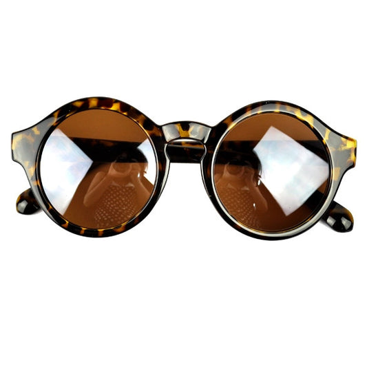 Fashion Unisex Retro Round Plastic Frame Sunglasses Eyewear Sun Glasses