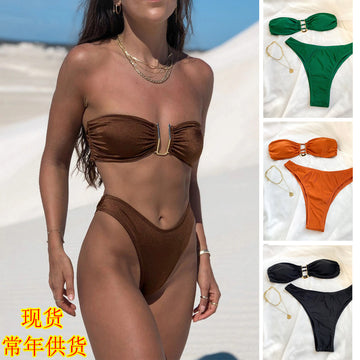 New Arrival: Sexy U-shaped Bikini for Women Swimwear