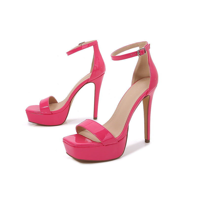 New Trend Pointed Toe Stiletto Fashion Sandals