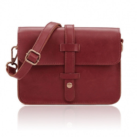 Vintage Women Designer Cross Satchel Messenger Shoulder School Handbag Bag