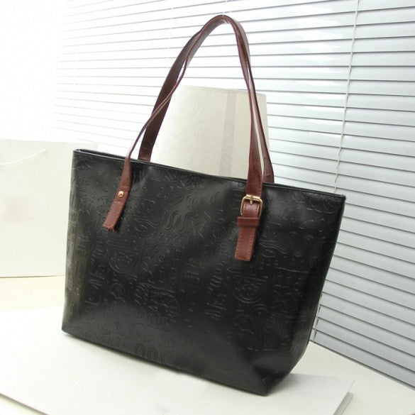 New Korean Lady Women PU Leather Messenger Handbag Shoulder Bag Totes Purse