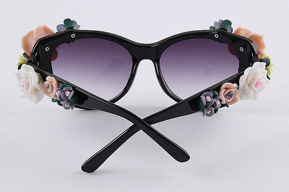 2016 Vintage Shades Women Designer Rose Flowers Sunglasses - MeetYoursFashion - 10