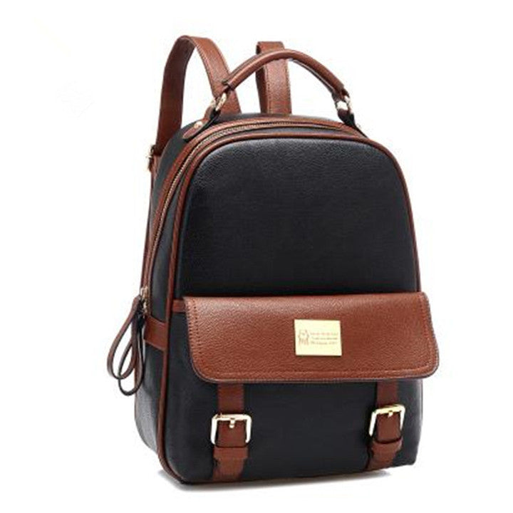 Girls PU School Travel Backpack Bag - MeetYoursFashion - 1