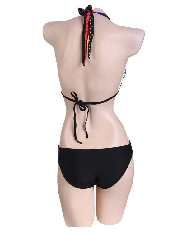 One Piece Bohemia Padded Bandage Backless Bikini Swimwear - MeetYoursFashion - 7