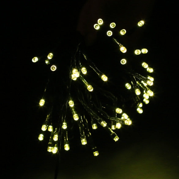 Solar Powered 60 LED Light String For Room Garden Home Christmas Party Decoration Waterproof