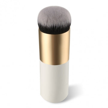 New 1PC Short Professional Foundation Makeup Face Blush Cream Powder Flat Top Portable Brush