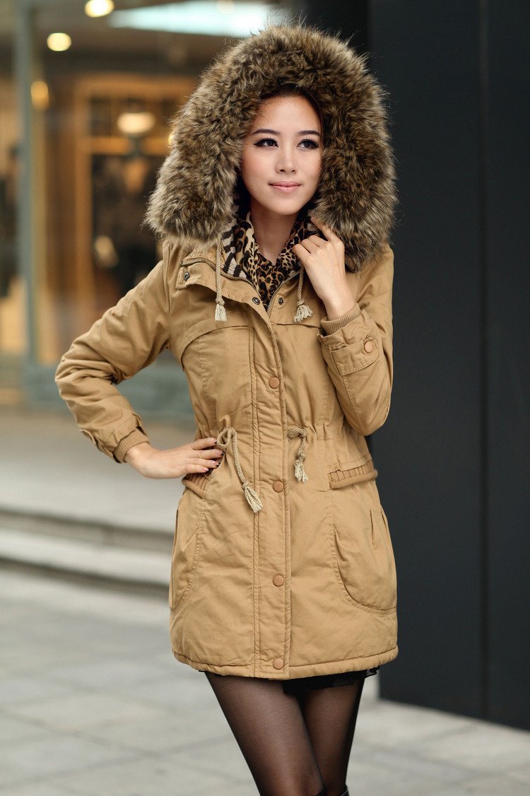 Momens Faux Fur Long Hooded Coat - Meet Yours Fashion - 8