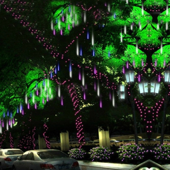 20CM Meteor Shower Rain Tubes LED Light For festival Wedding Garden Decoration