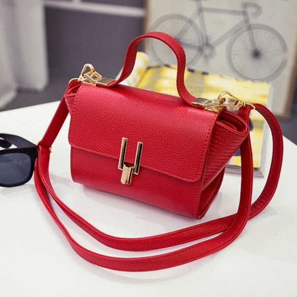 New Women Handbag Synthetic Leather Flap Bag Casual Party Soft Shoulde