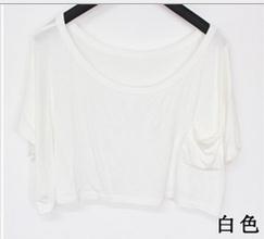 Scoop Casual Short Sleeve Pocket Short Midriff-baring T-shirt - Meet Yours Fashion - 2